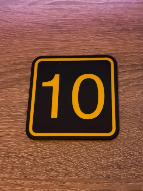Square Number Plates (Door signs etc) — Фото 5 из 6