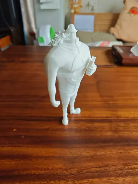 海贼王航海大熊人物角色手办 动漫 分件 好打 胶水拼装 可上色坚固可放大道具家居摆件模型儿童玩具 — Image 3 of 6