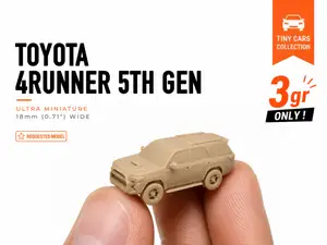 Tiny Toyota 4Runner 5th Gen - Mini Cars Series