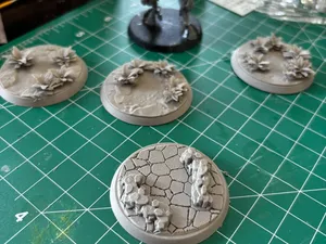 Wargaming Mini Base Pack 1 Jungle, Desert+ Pack