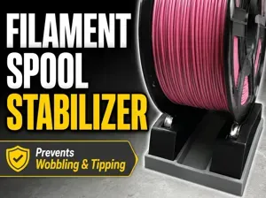 Stabilizing Tray for Filament Spool Holders
