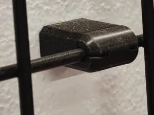 Hidden 4 mm Wire / Grid Mount – Two-Piece Clip