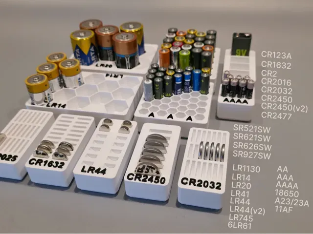 Gridfinity PowerCell Organizer