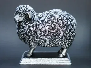 black sheep art sculpture decoration