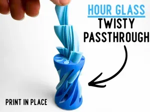 Hour Glass Twisty Passthrough (FIDGET)