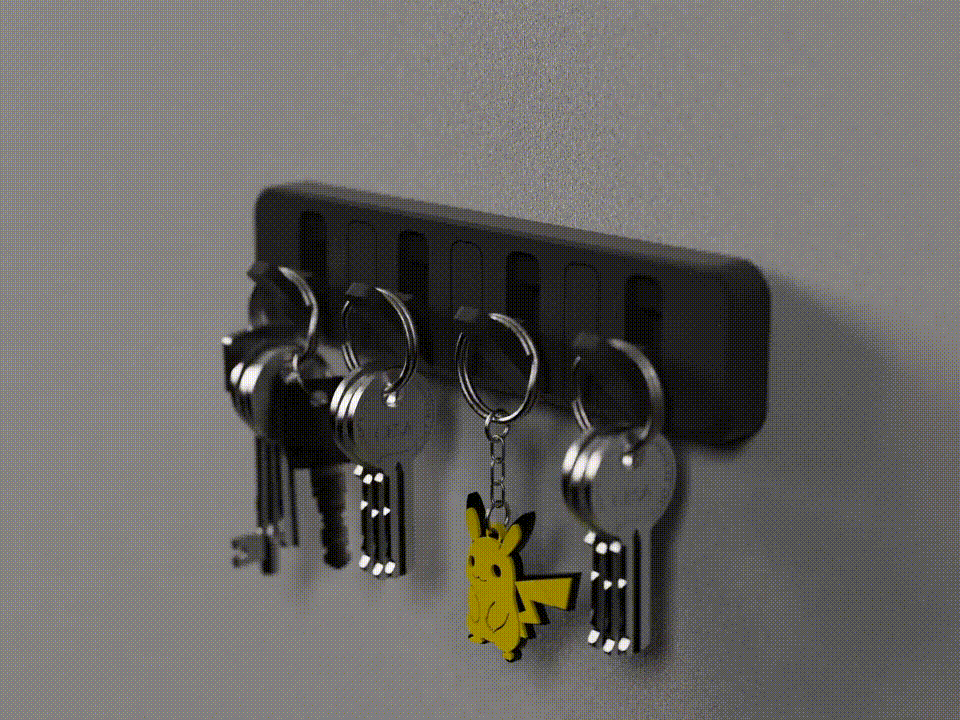 Key hanger // Print-in-place