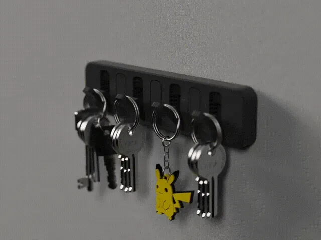 Key hanger // Print-in-place
