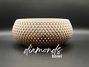 Ciotola vassoio svuotatasche portaoggetti diamonds