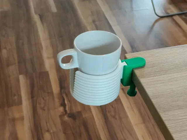 Detachable Table Mounted Spiral Mug Holder — Фото 9 из 12
