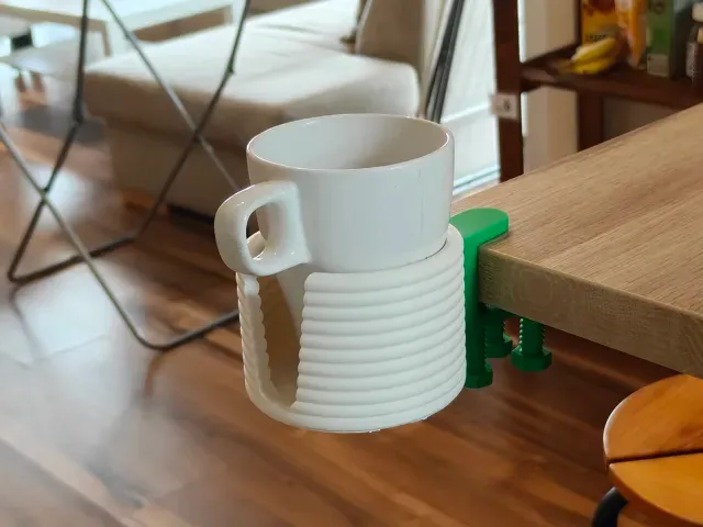 Detachable Table Mounted Spiral Mug Holder — Фото 10 из 12