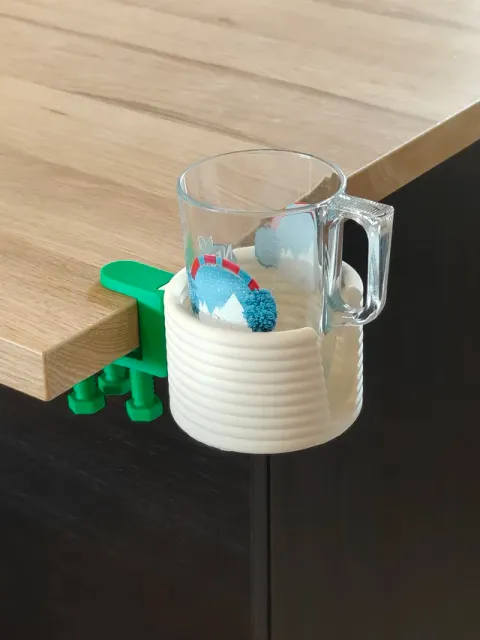 Detachable Table Mounted Spiral Mug Holder — Фото 2 из 12