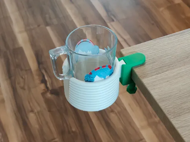 Detachable Table Mounted Spiral Mug Holder — Фото 8 из 12