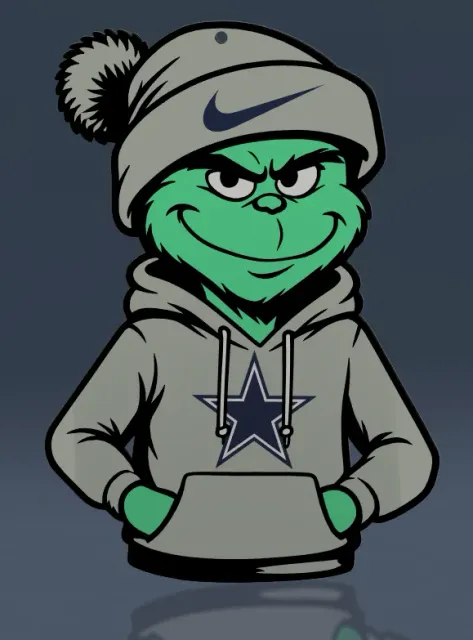 Grinch Ornament - Cowboys — Фото 5 из 5