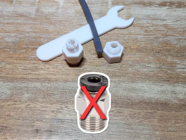 PC4-M10 PTFE Tube Connector Replacement