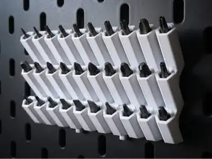 Screwdriver Bit Holder for IKEA SKADIS