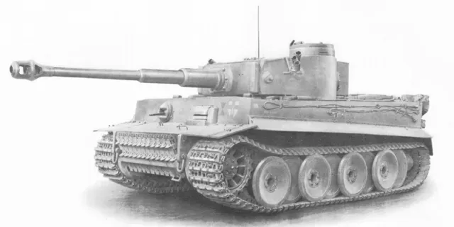 Panzer VI Tiger Ausf.H1 - 虎式坦克H1型 1/72 Scale — Image 5 of 6
