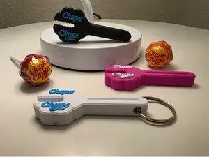 Chupa Chups Lollipop Opener Keychain / Magnet