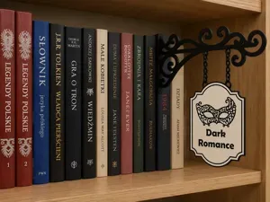 Elegant Hanging Book Divider