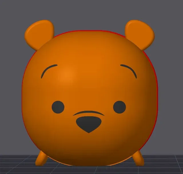 Disney Tsum Tsum - Pooh (Colored for AMS) — Фото 2 из 2