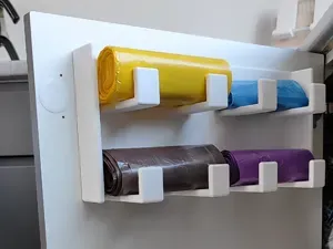 Cabinet Trash Bag Holder – Kitchen Organizer
