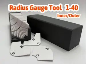 Radius Gauge / Measuring Tool R1-R40 Inner / Outer