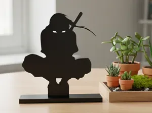 Itachi Uchiha 3D print Silhouette 97
