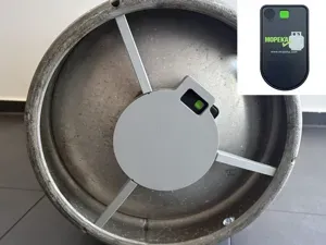 Halterung für Mopeka Sensor für 11kg Gasflasche