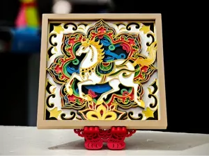 2026年马年敦煌叠雕艺术“神驹献瑞” 第十八款式