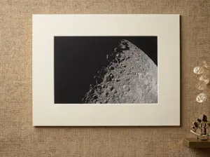 Moon Surface Hueforge Artemis inspired