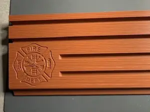 Firefighter/Maltese Cross Challenge Coin Holder