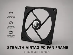 Stealth AirTag PC Fan Frame