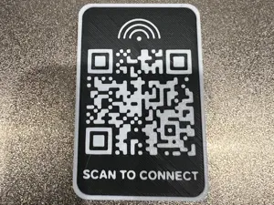 WiFi QR Code Sign Generator – Easy to Customize