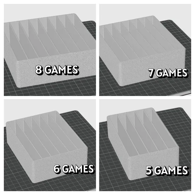 Retro PS2 Game Stand - 5 Layouts — Image 8 of 8