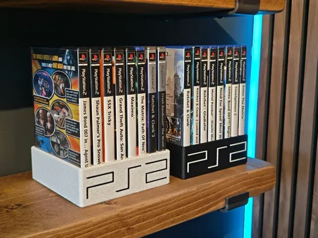 Retro PS2 Game Stand - 5 Layouts — Image 2 of 8