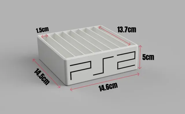 Retro PS2 Game Stand - 5 Layouts — Image 7 of 8