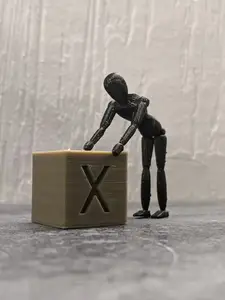 Dummy mannequin standing