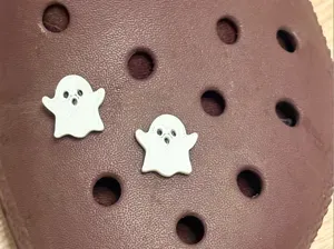 No AMS - Ghost halloween croc charm