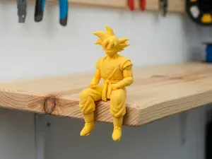 Son Goku The Legendary Warrior for Your Workspace