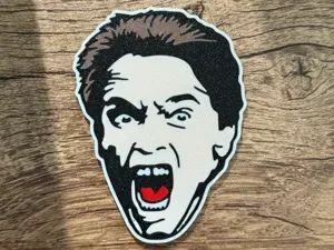 Kindergarten Cop Arnold Magnet (8x3mm magnets)
