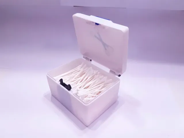 Big Q-Tip Bin with Lid — Image 10 of 11