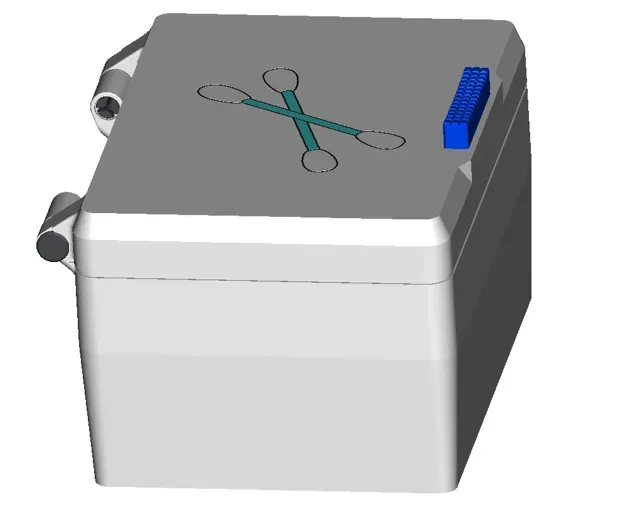 Big Q-Tip Bin with Lid — Image 4 of 11