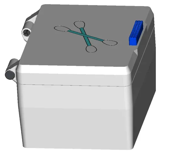 Big Q-Tip Bin with Lid — Image 2 of 11