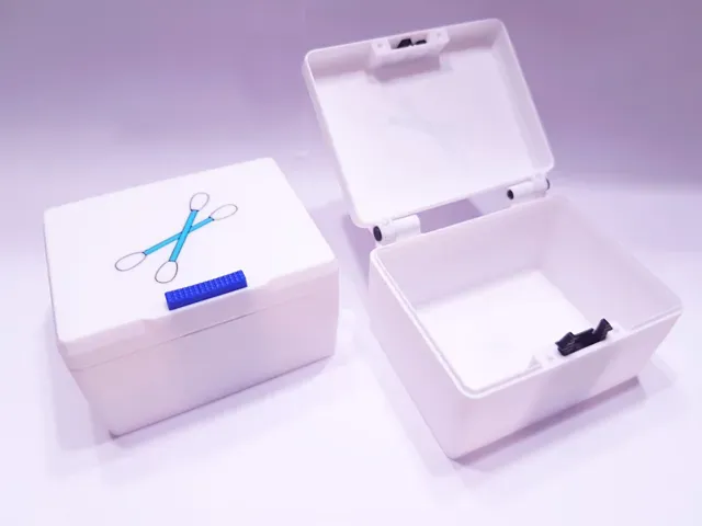 Big Q-Tip Bin with Lid — Image 7 of 11
