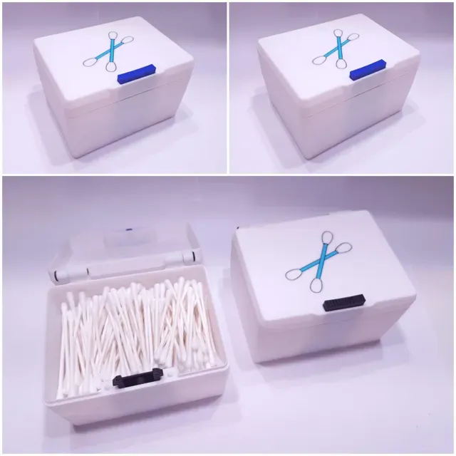 Big Q-Tip Bin with Lid — Image 11 of 11
