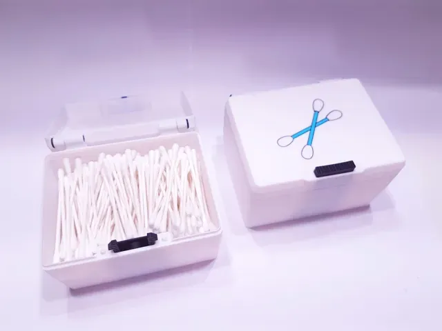 Big Q-Tip Bin with Lid — Image 9 of 11