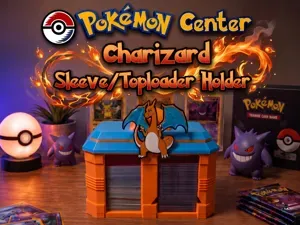 Pokemon Center "Charizard" Sleeve/Toploader Holder