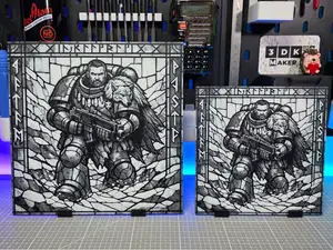 Space Wolves - Hueforge - 3 Colors