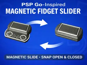 PSP Go–Inspired Magnetic Fidget Slider