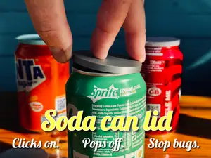 Soda can lid