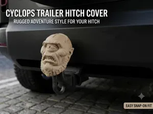 Cyclops Monster Trailer Tow Hitch Cover